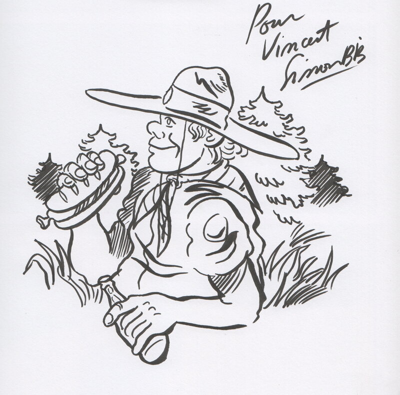 Simon Bournel-Bosson, Les trompettes de la mort - Dédicace