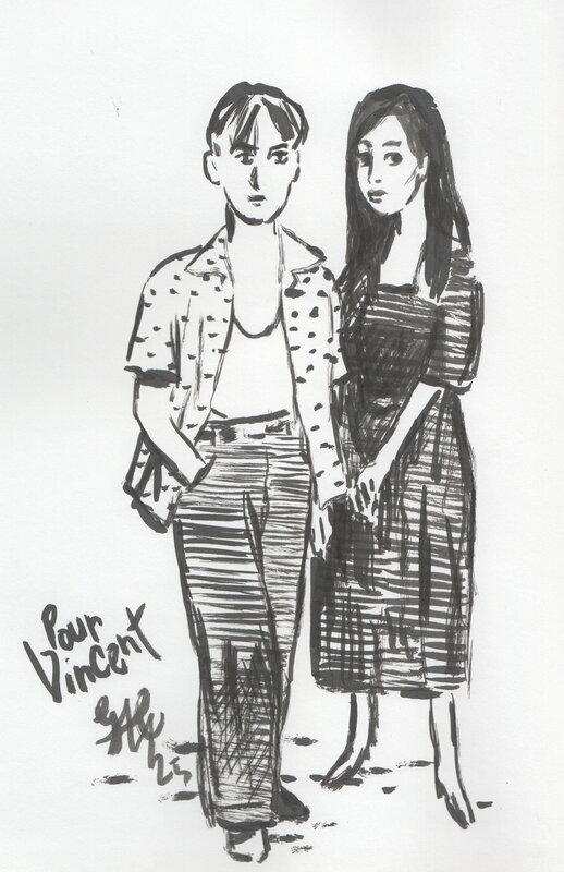 Les parques par Hugues Micol - Dédicace