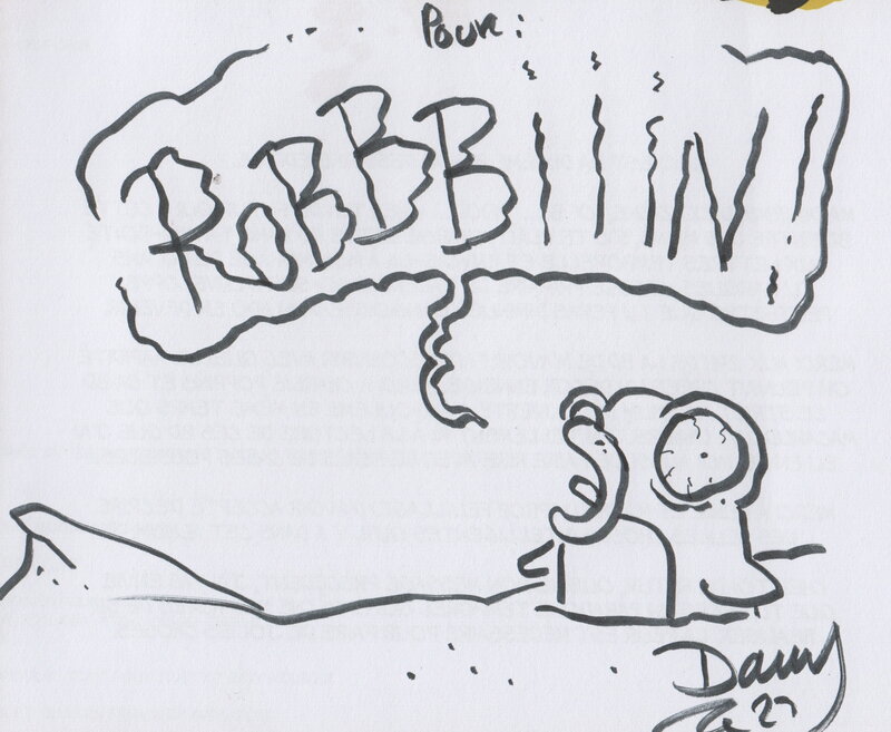 Loup Phoque par Davy Mourier - Dédicace