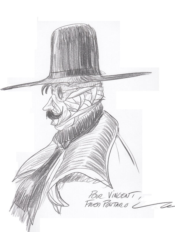 L'homme invisible by Frédéric Pontarolo - Sketch