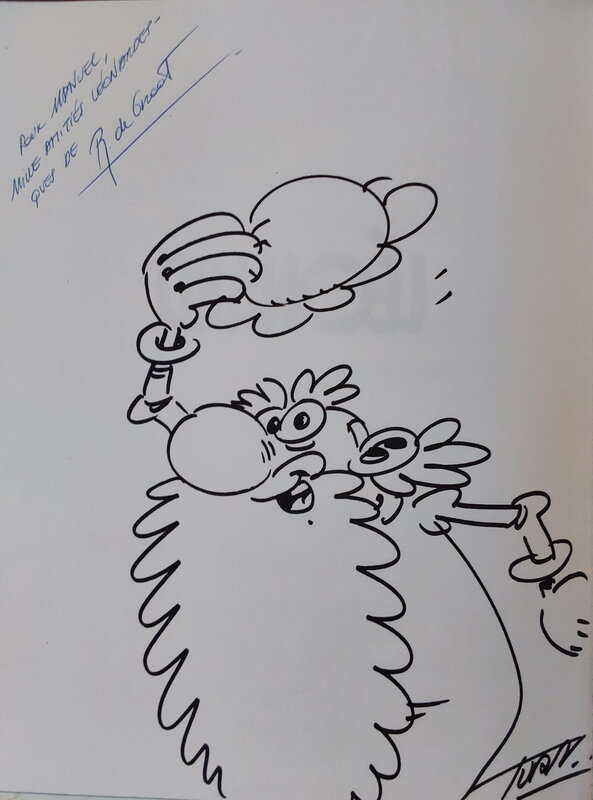 Turk, Bob De Groot, Léonard : Génie en herbe - Dédicace