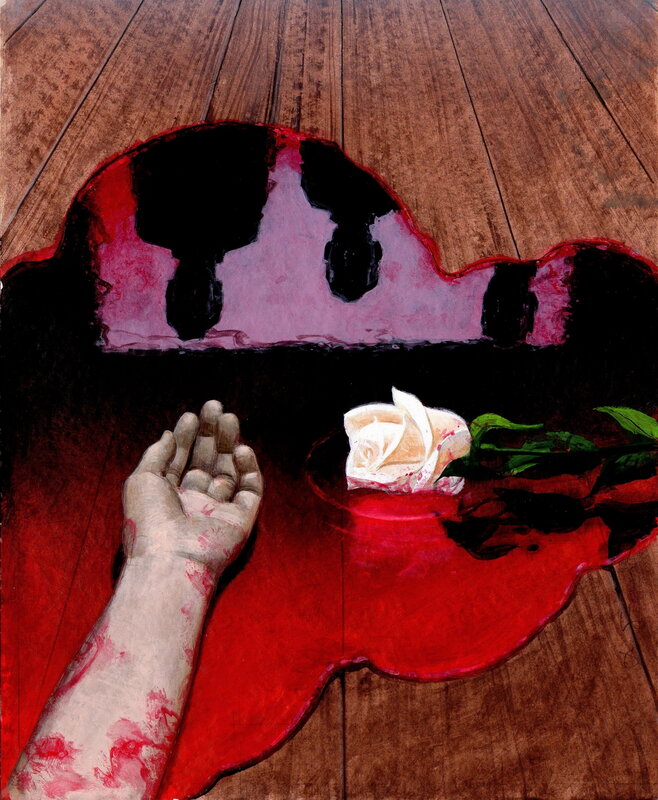 En vente - Aldo Di Gennaro, Couverture Le Storie #8 (Sergio Bonelli Editore) - gouache - Couverture originale