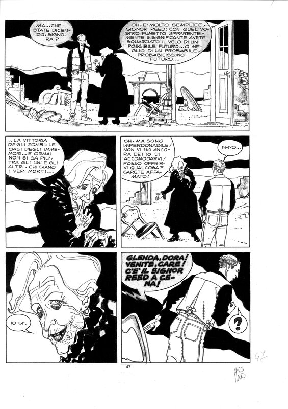 En vente - Dylan Dog #25 Morgana - Angelo Stano - Planche originale