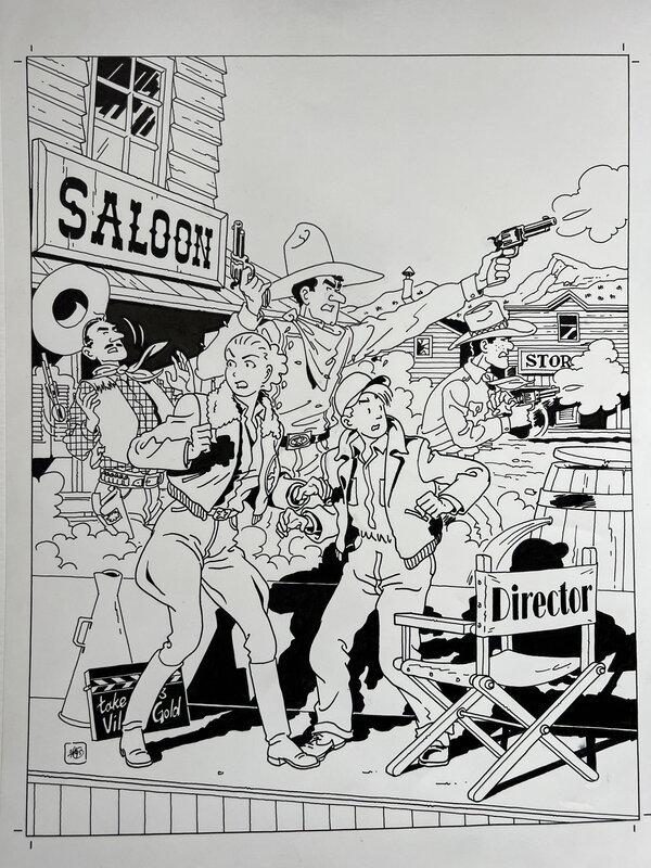 Eric Heuvel, January Jones 4 Pinkerton draaiboek - Original Cover