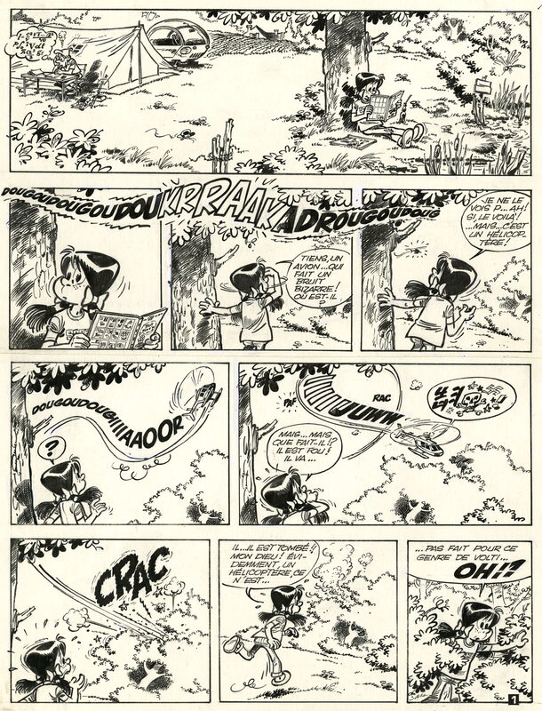 Sophie par Jidéhem - Planche originale