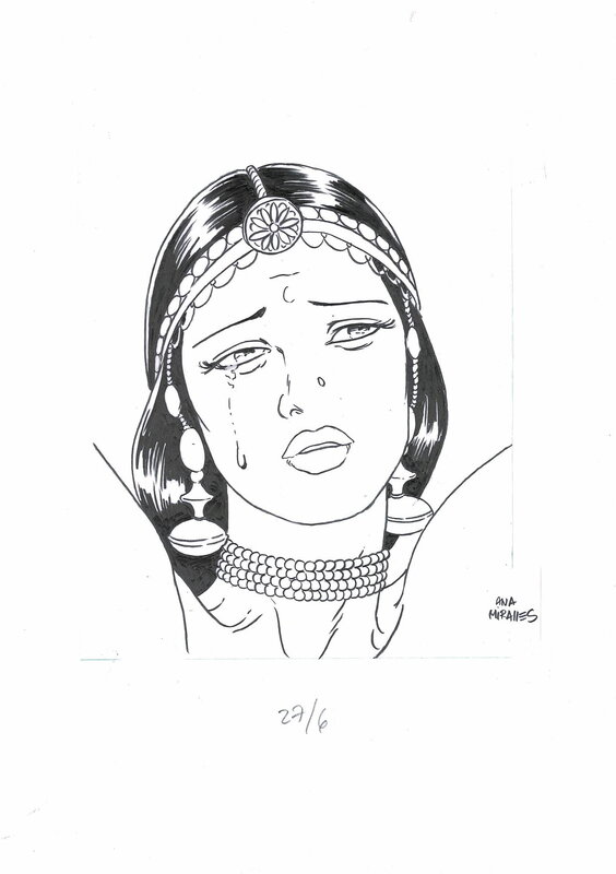 For sale - Djinn - Case T10 by Ana Mirallès - Original Illustration