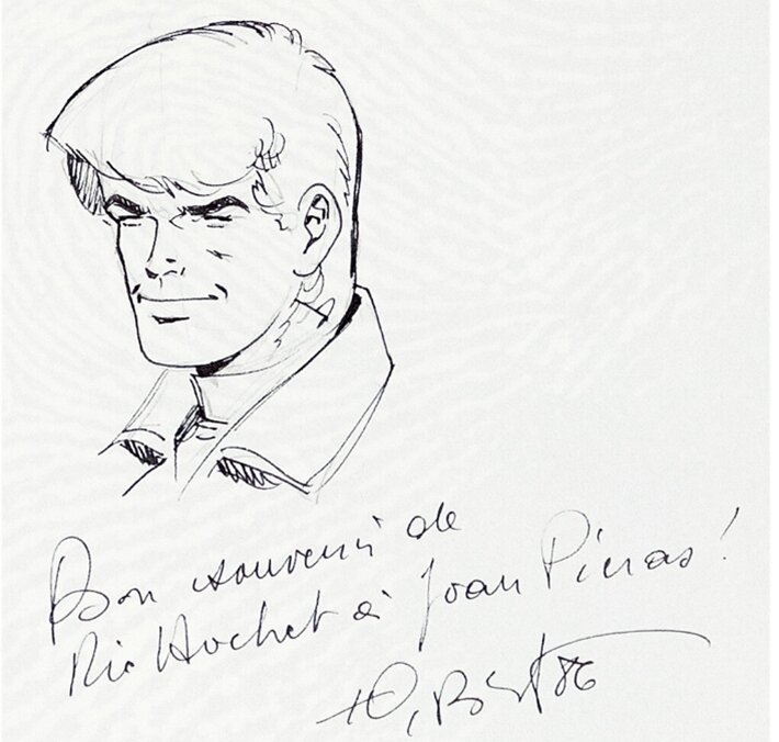 Ric Hochet - Tibet - Sketch