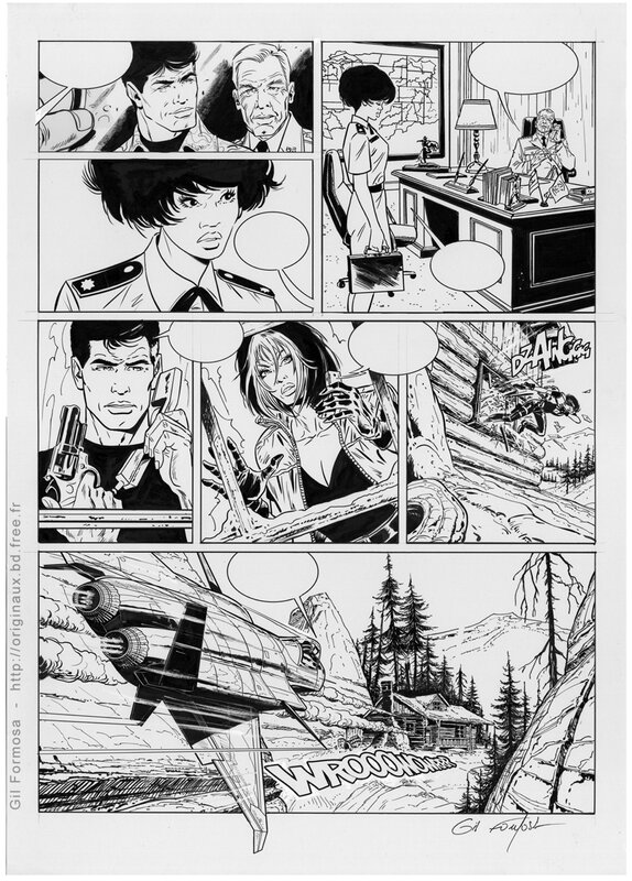 Xiii P03 par Gil Formosa - Planche originale