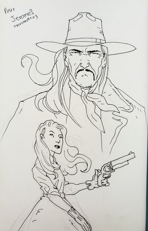 Assaf Hanuka, LA LEGENDE DE CASSIDY    T1 100 TUEURS DANS LA PLAINE - Dédicace