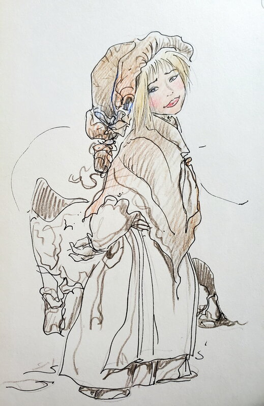 Malik, B.CLAVEL   T2 LA LUMIERE DU LAC - Dédicace