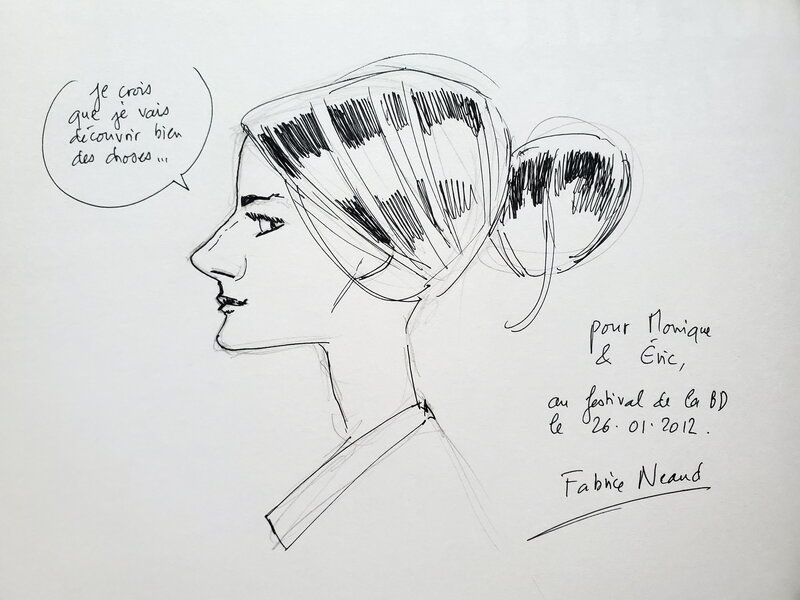 Fabrice Neaud, NU-MEN    T1 GUERRE URBAINE - Dédicace