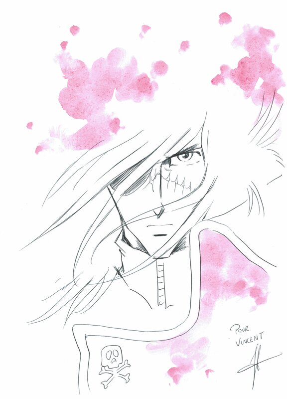 Capitaine Albator par Jérôme Alquié - Dédicace