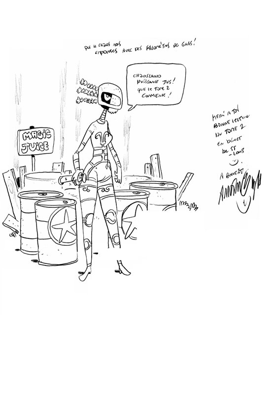 Chaosland par Ancestral Z - Dédicace