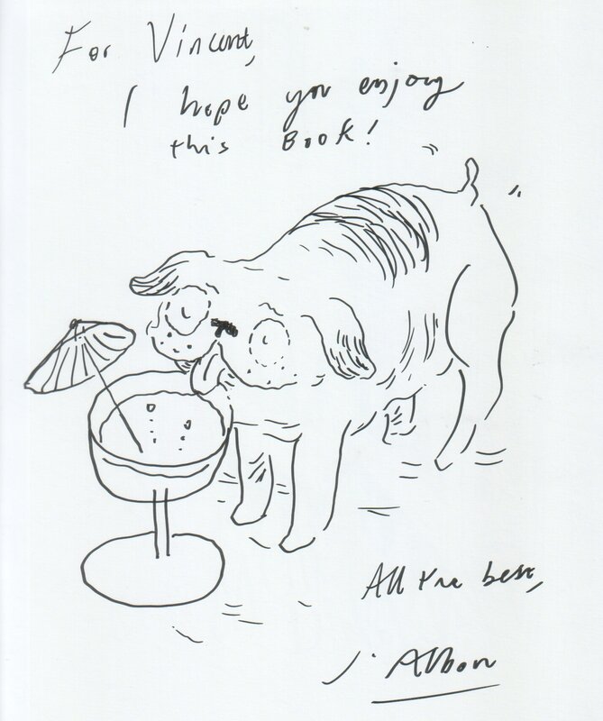 C'est mort Darling par ALBON - Dédicace