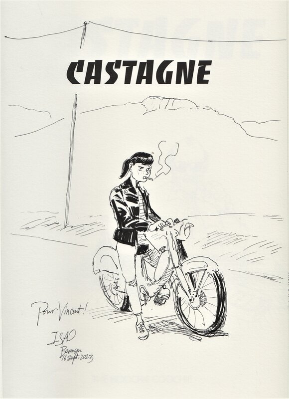 Castagne par Moutte - Dédicace