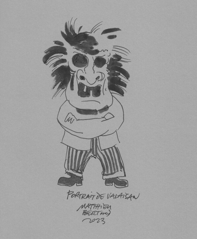 Berthod, Cette beaute qui s'en va - Sketch