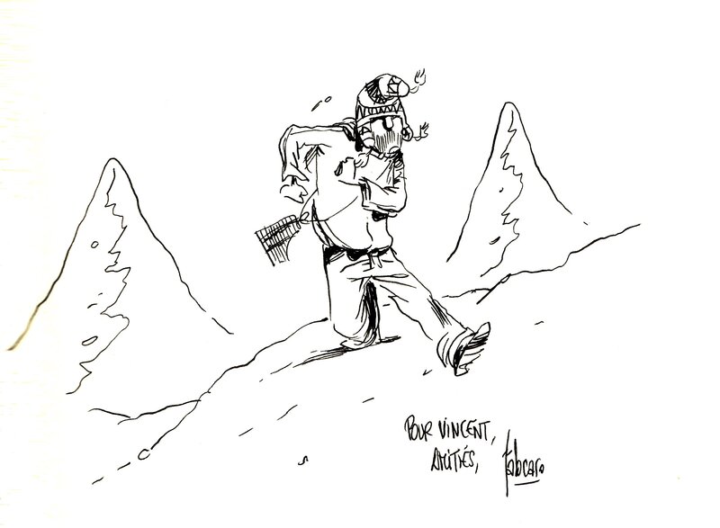 Carnet du Pérou par Fabcaro - Dédicace