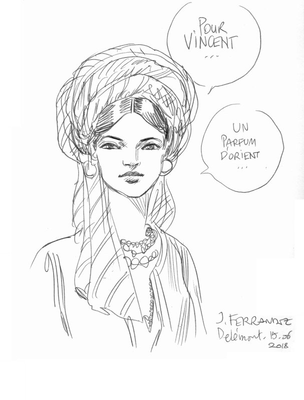Carnets d'Orient by Jacques Ferrandez - Sketch