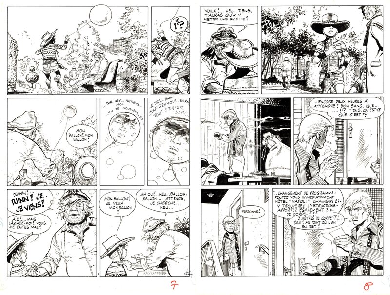 En vente - Hermann : Soldes d'hiver -30% - Planche originale