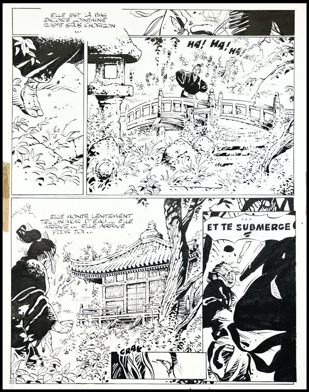 Marc Michetz, Serge Bosse, Kogaratsu, Le Protocole du mal - Planche originale