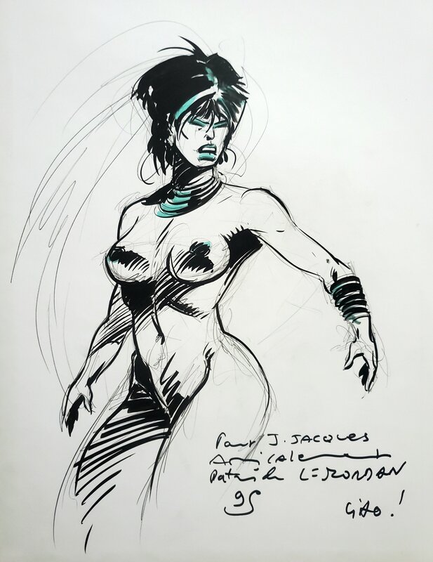 Patrick Lemordan, AMIANTE  T3  LE LABYRINTHE DE LA LUNE PÂLE - Dédicace