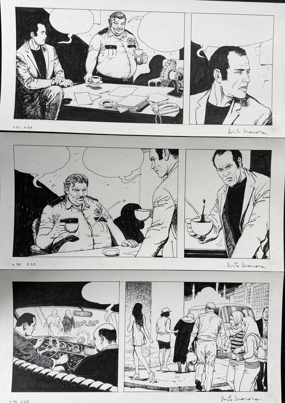 Les yeux de Pandora by Milo Manara - Comic Strip