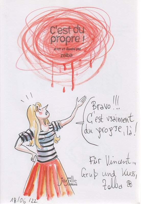 C'est du propre par Zelba - Dédicace