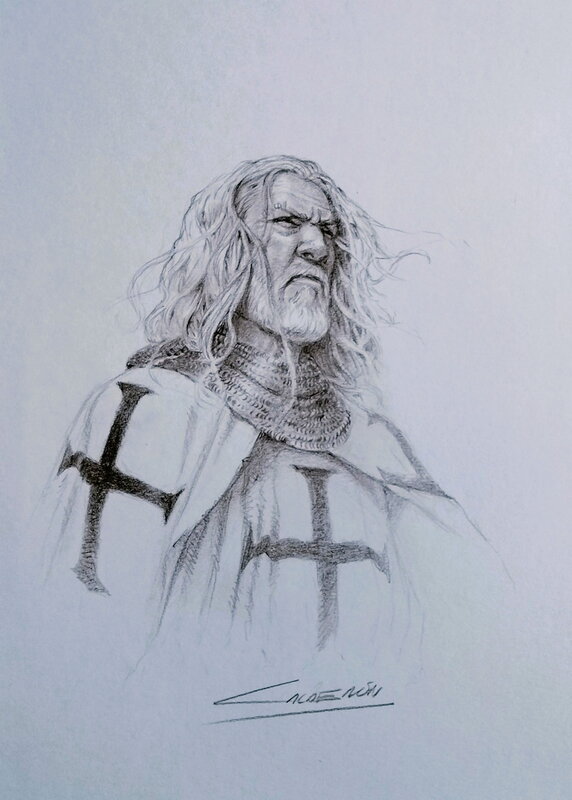 Les reines de sang by Jaime Caldéron - Original Illustration