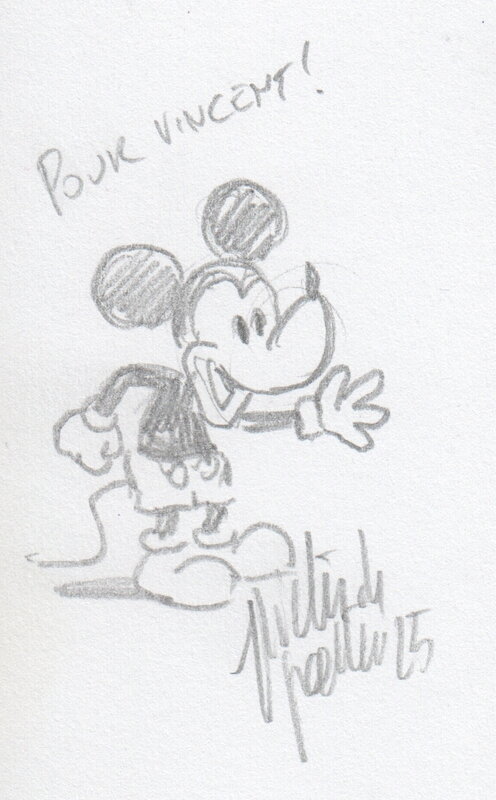 Mickey all stars by Pieter De Poortere - Sketch