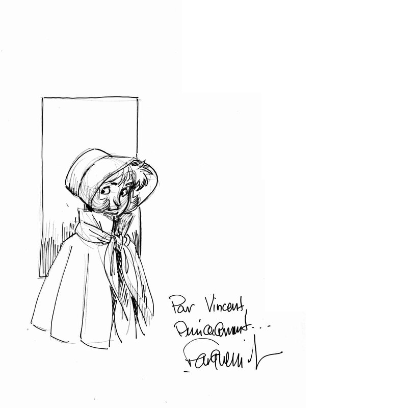 Miss Endicott par Xavier Fourquemin - Dédicace