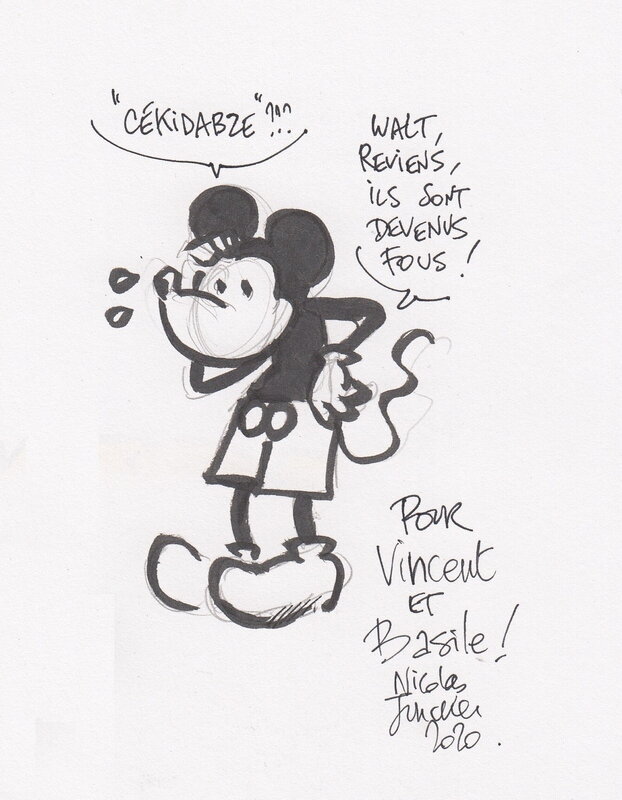 Mickey all stars by Nicolas Juncker - Sketch