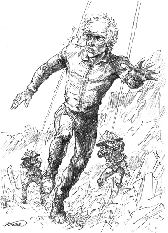 Hans by Kas - Original art