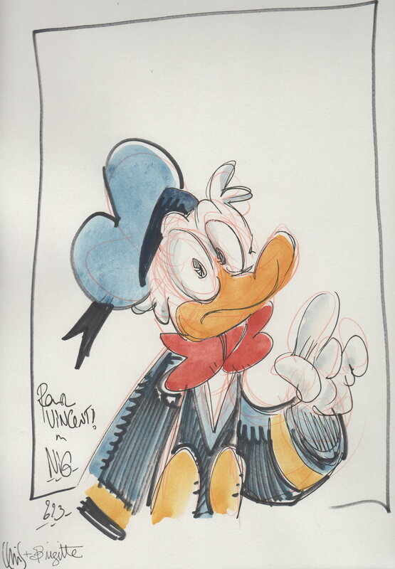 Mickey vu par par Nicolas Kéramidas - Dédicace