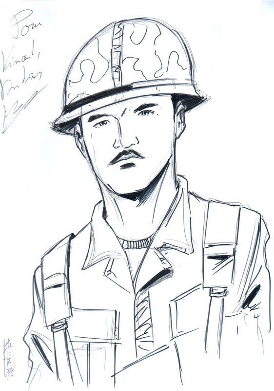 Misty Mission par Michel Koeniguer - Dédicace