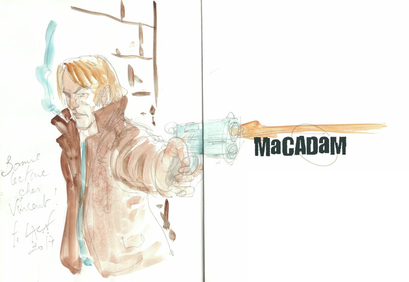 Macadam par Fabien Lacaf - Dédicace