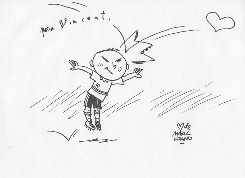 Mundial par Marc Lizano - Dédicace