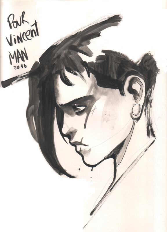 Millenium par Man - Dédicace