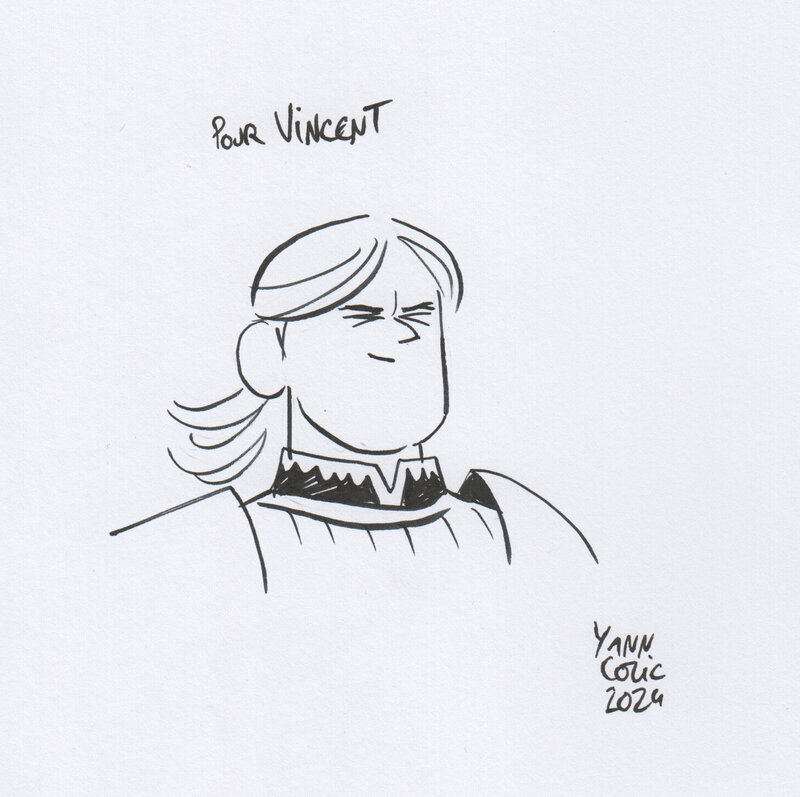 Mardival par Cozic - Dédicace