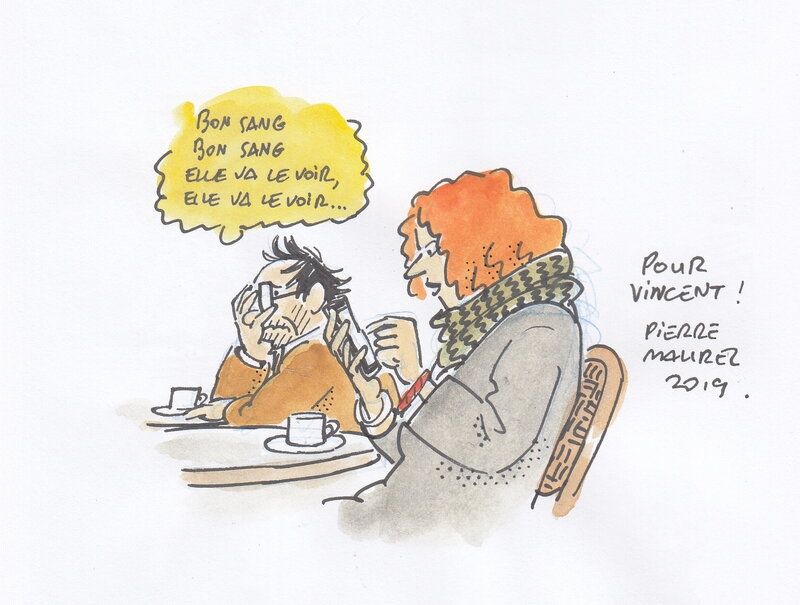 Michel par Pierre Maurel - Dédicace