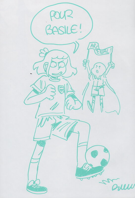 Mauvais monstre par Enzo Berkati - Dédicace