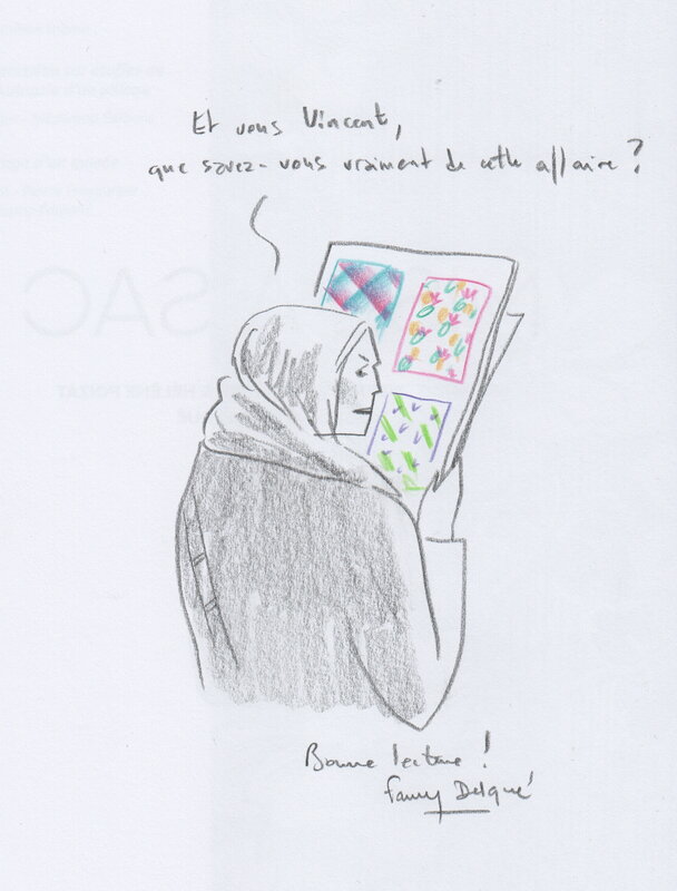 Mise a sac par Fanny Delqué - Dédicace