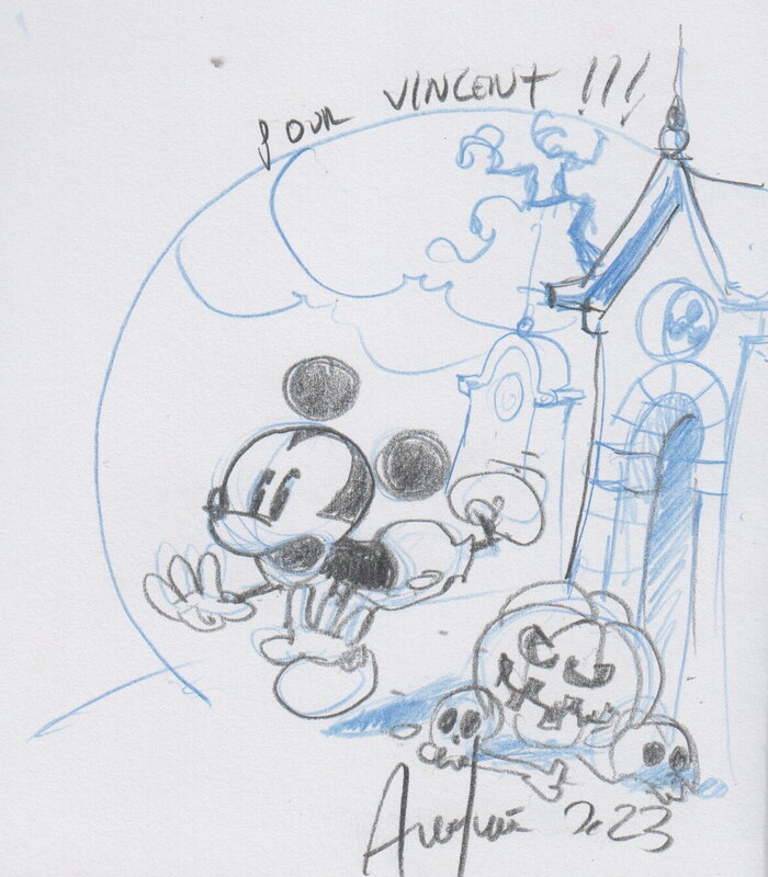 Mickey vu par by Alexis Nesme - Sketch