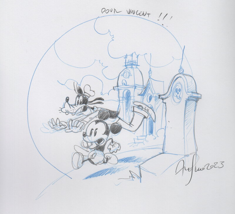 Mickey vu par by Alexis Nesme - Sketch