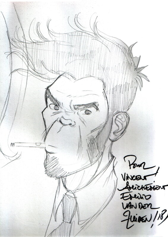 Mc Queen by Emilio Van der Zuiden - Sketch