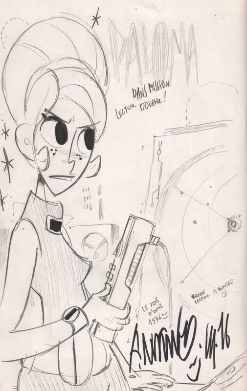 Paloma par Ancestral Z - Dédicace