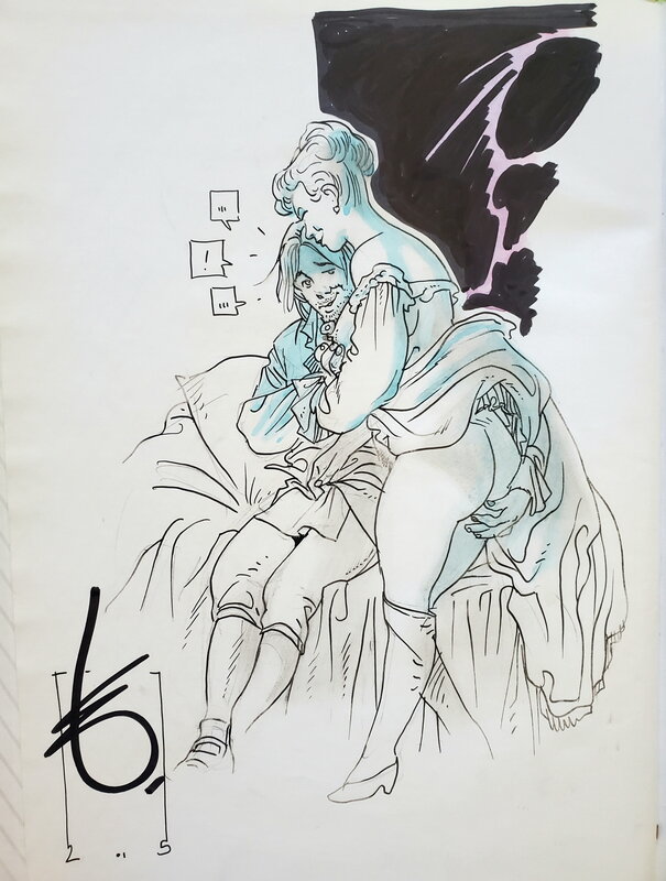 Érik Arnoux, TIMON DES BLES   T4 LES MANTEAUX NOIRS - Sketch