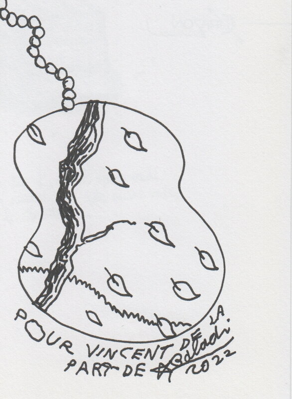 Nuit Tombante par Alex Baladi - Dédicace