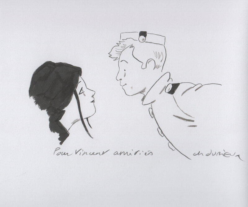 Pacific Palace by Christian Durieux - Sketch