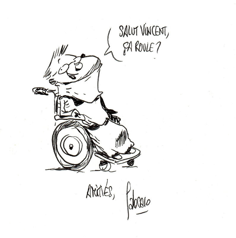 Parapléjack by Fabcaro - Sketch