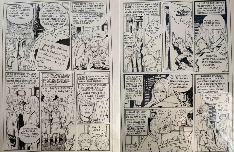 Gigi - JF de 15 ans, les jumeaux - Comic Strip